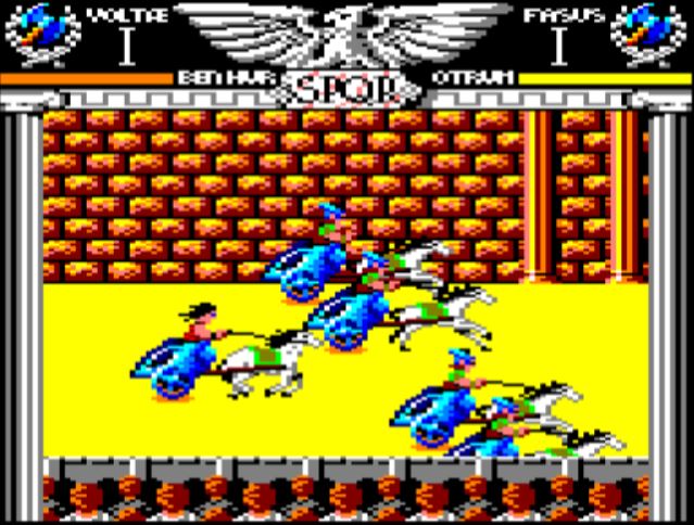 Coliseum - Amstrad CPC game screenshot (1988) by Topo Soft